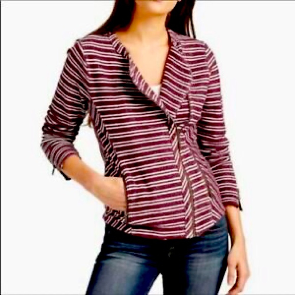 Lucky Brand Striped Jacket